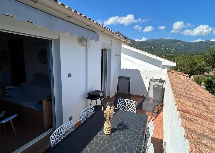 Apartmán Avec Piscine Vue Et Montagne San-Nicolao